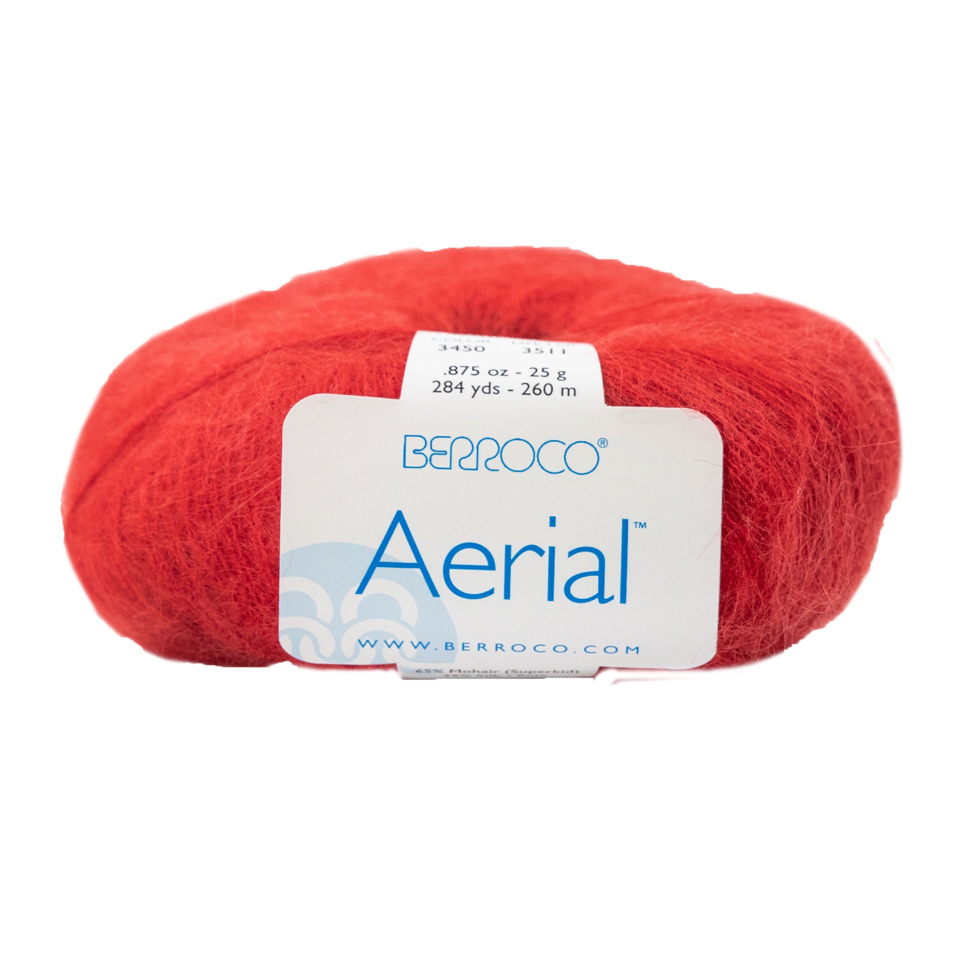 Berroco Aerial Yarn - 3450 Torch Red
