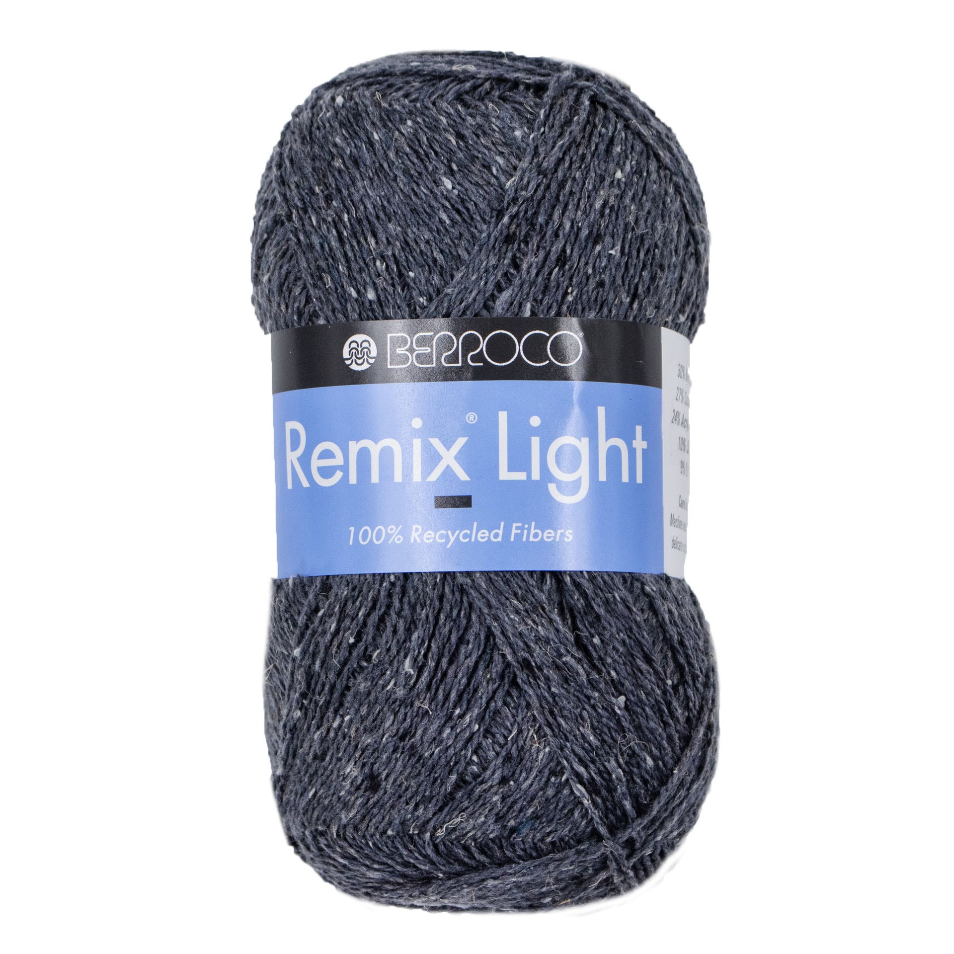 Berroco Remix Light Yarn - 6907 Charcoal
