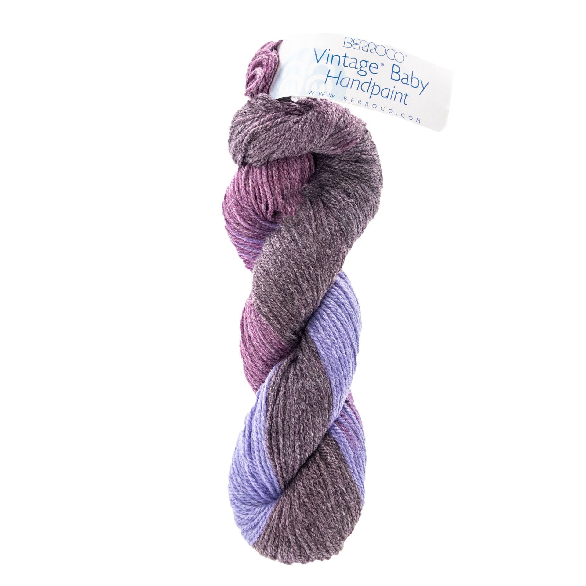 Berroco Vintage Baby Handpaint Yarn - 10195 Black Rasberry Chip
