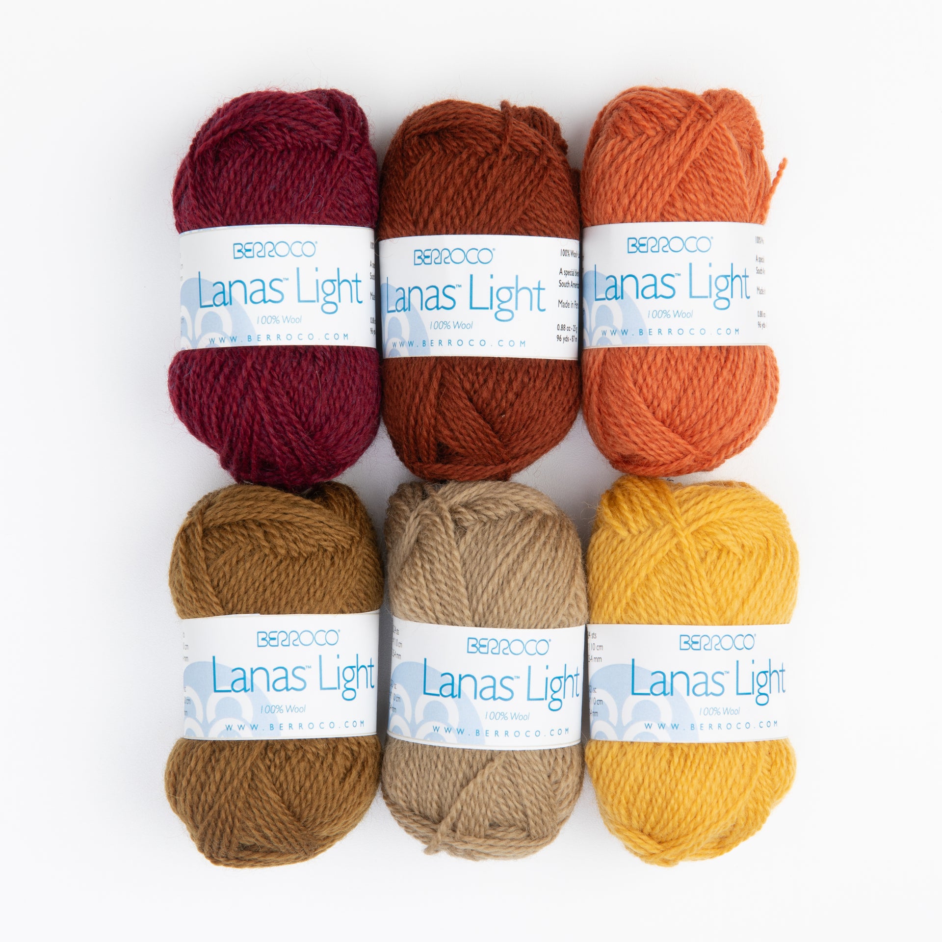 Berroco Lanas Light Mini Color Packs Yarn - 6 Golden Orchard
