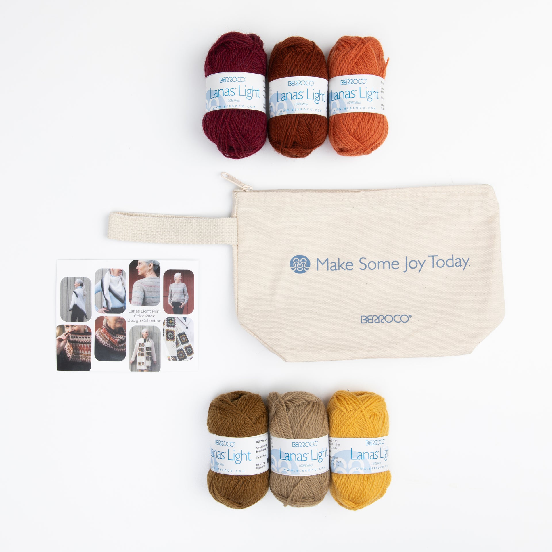 Berroco Lanas Light Mini Color Packs Yarn - 6 Golden Orchard
