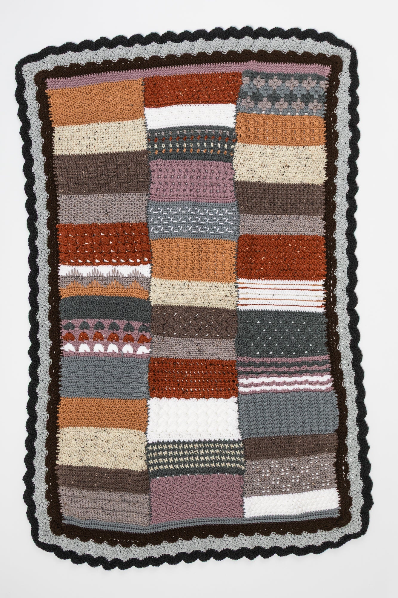 Jimmy Beans Wool 2026 Blanket Club Kits - Knit Picks Brava - Sepia