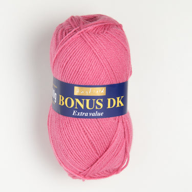 Hayfield Bonus DK Yarn - 616 Deep Rose