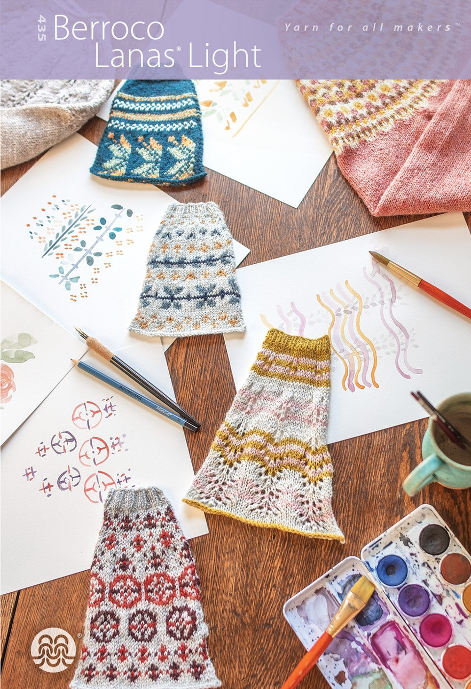 Berroco Lanas Light - Booklet #435 Patterns
