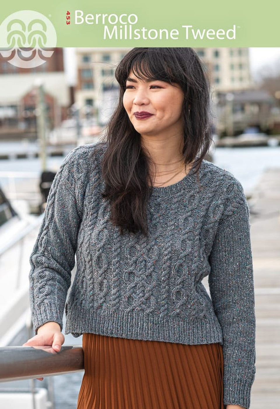 Berroco Millstone Tweed - Booklet #453 Patterns
