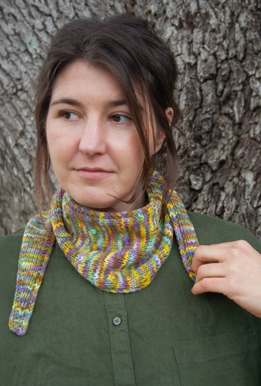 Madelinetosh Tosh Patterns - Brazos Bandana - PDF Download
