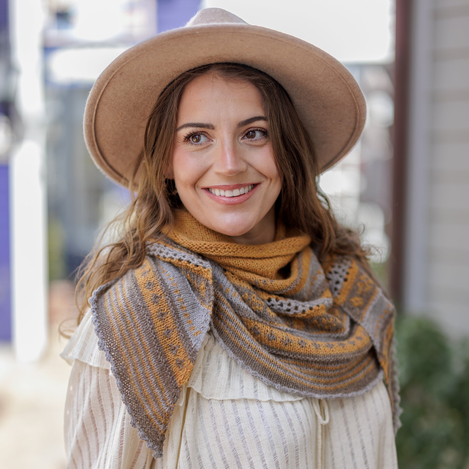 Yarn Citizen Brittlebrush Shawl Kit

