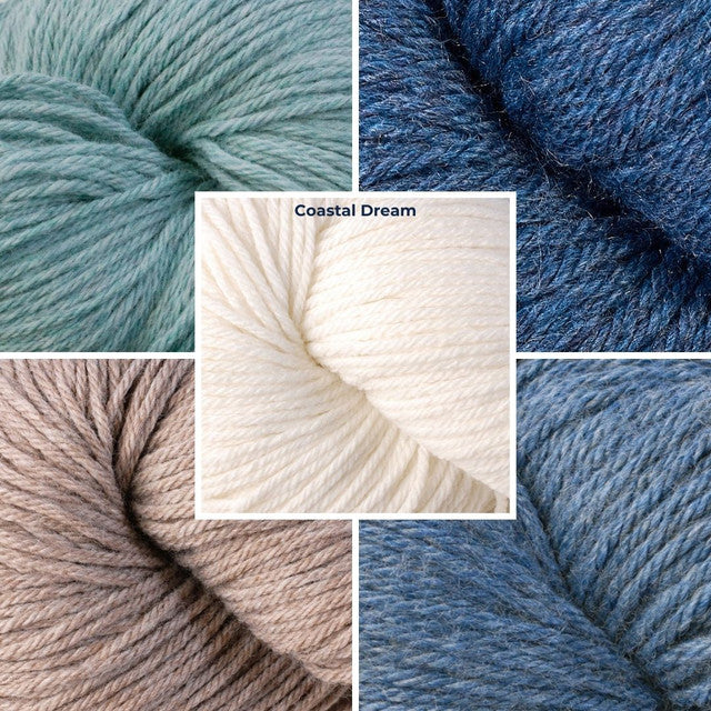 Berroco Year Long Blanket MKAL Kit - Coastal Dream
