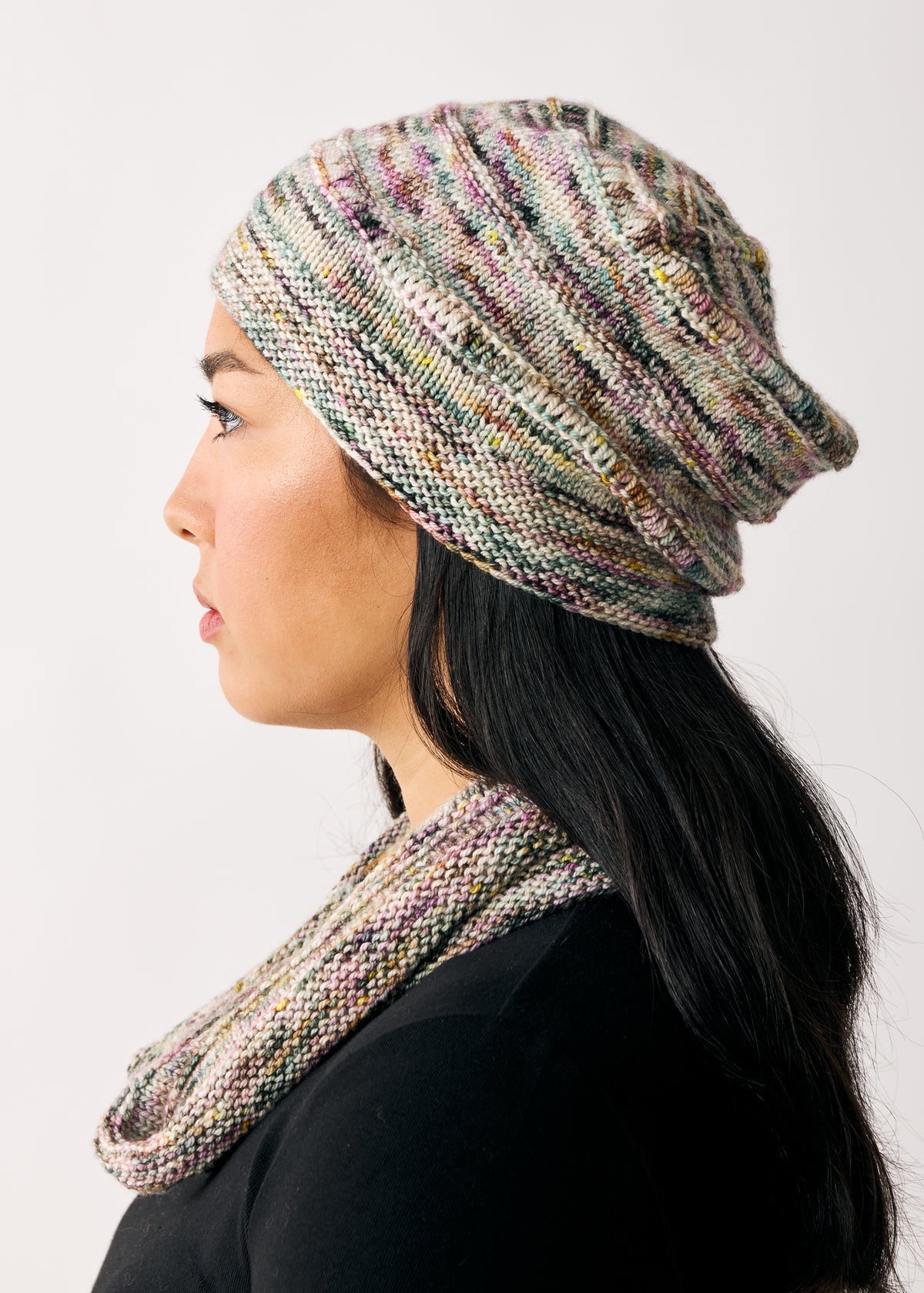 Dream in Color Patterns - Mushroom Cap & Cowl - PDF Download
