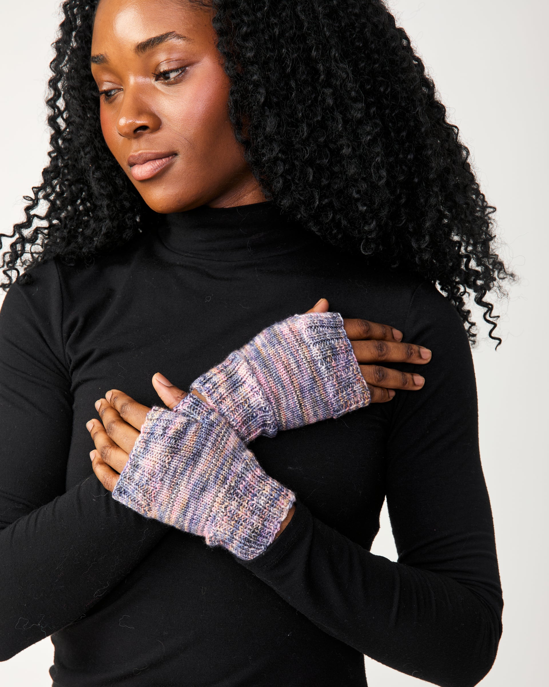 Madelinetosh Digital Dusk Mitts Kit
