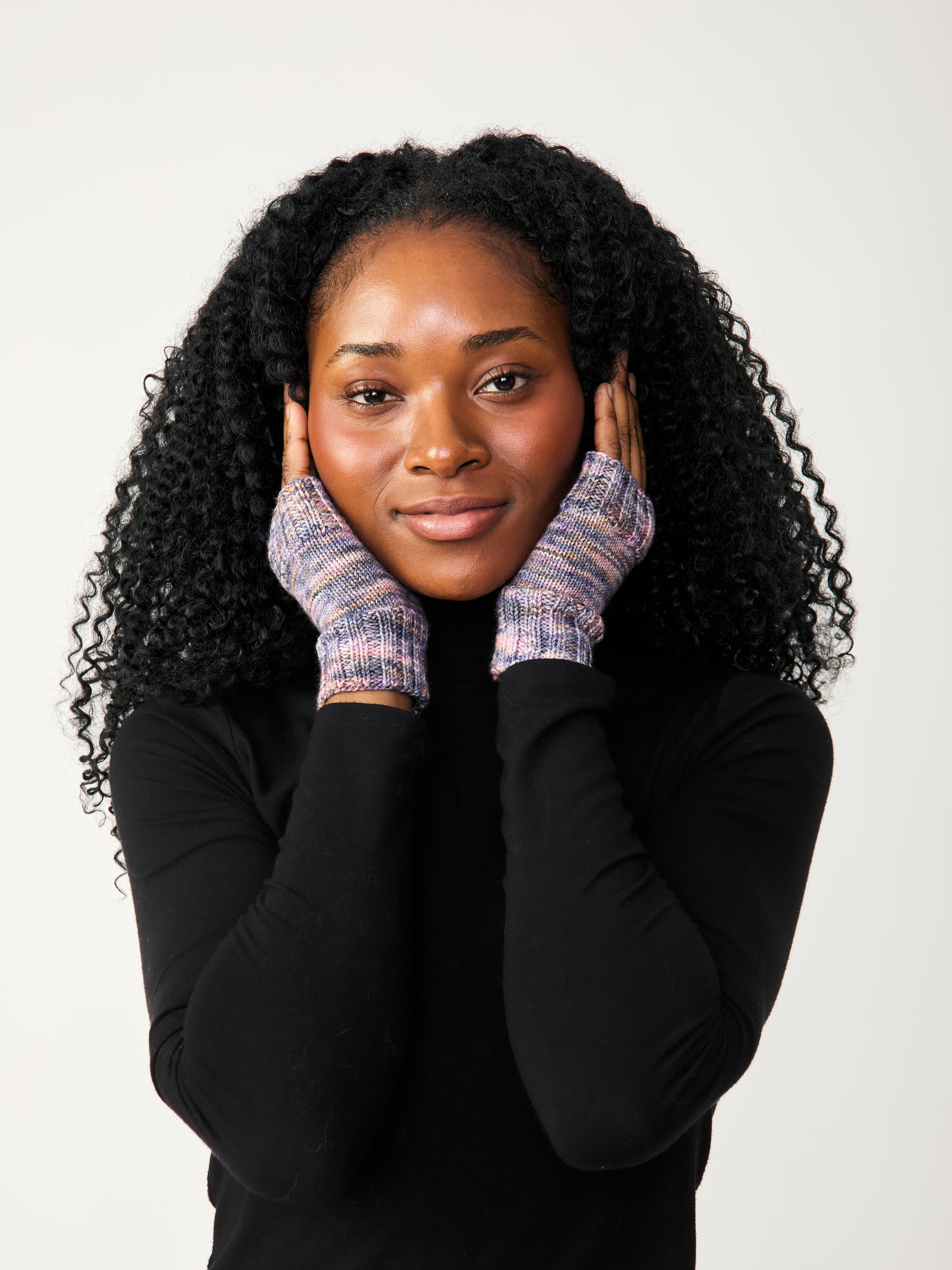 Madelinetosh Tosh Patterns - Digital Dusk Mitts - PDF Download
