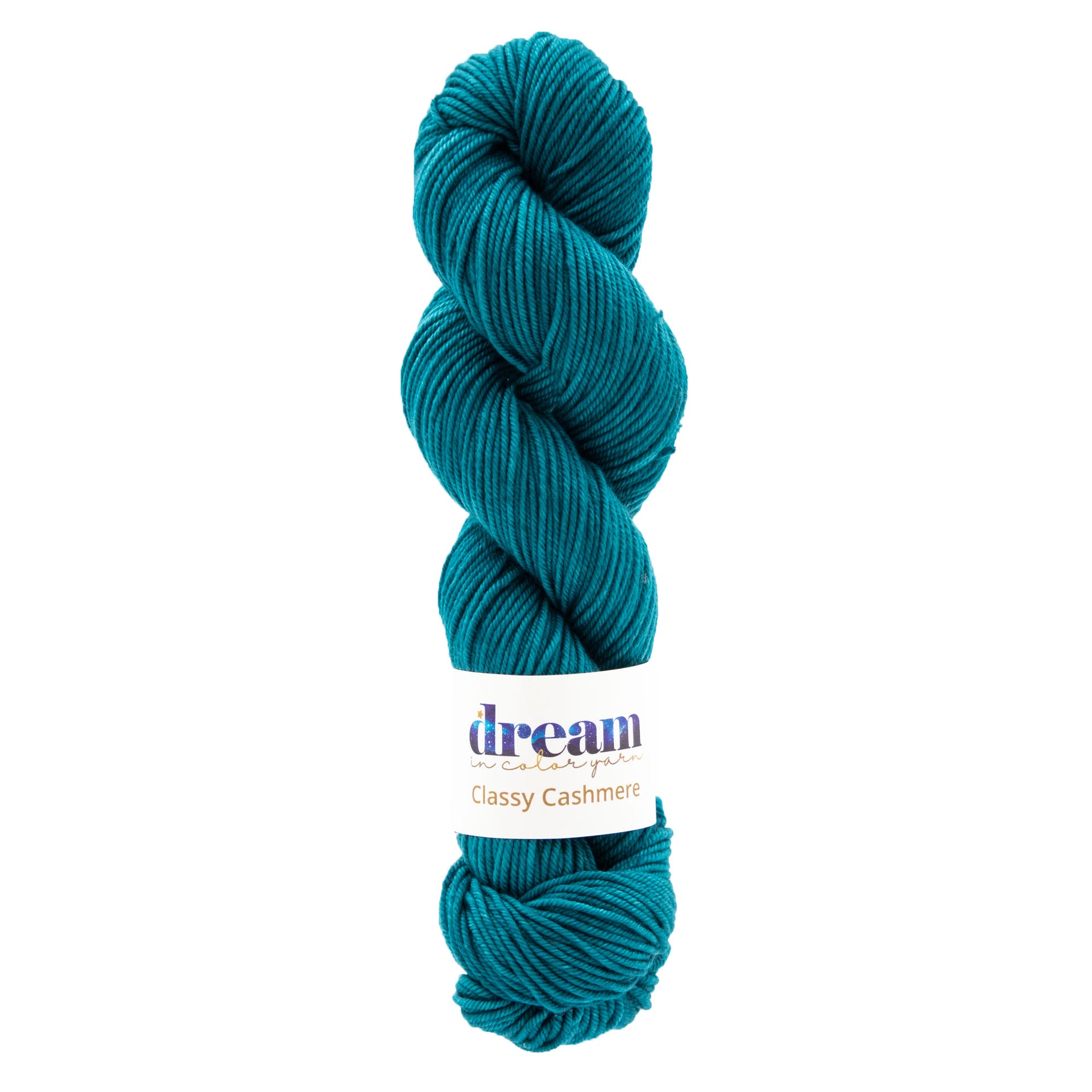 Dream in Color Classy Cashmere Yarn - Bermuda Teal 008
