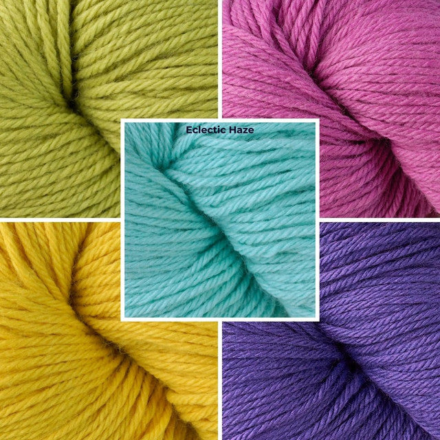 Berroco Year Long Blanket MKAL Kit - Electric Haze

