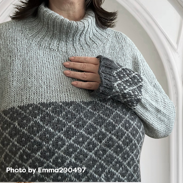 Yarn Citizen Stone Sugar Sweater Kit - Ash/Sand
