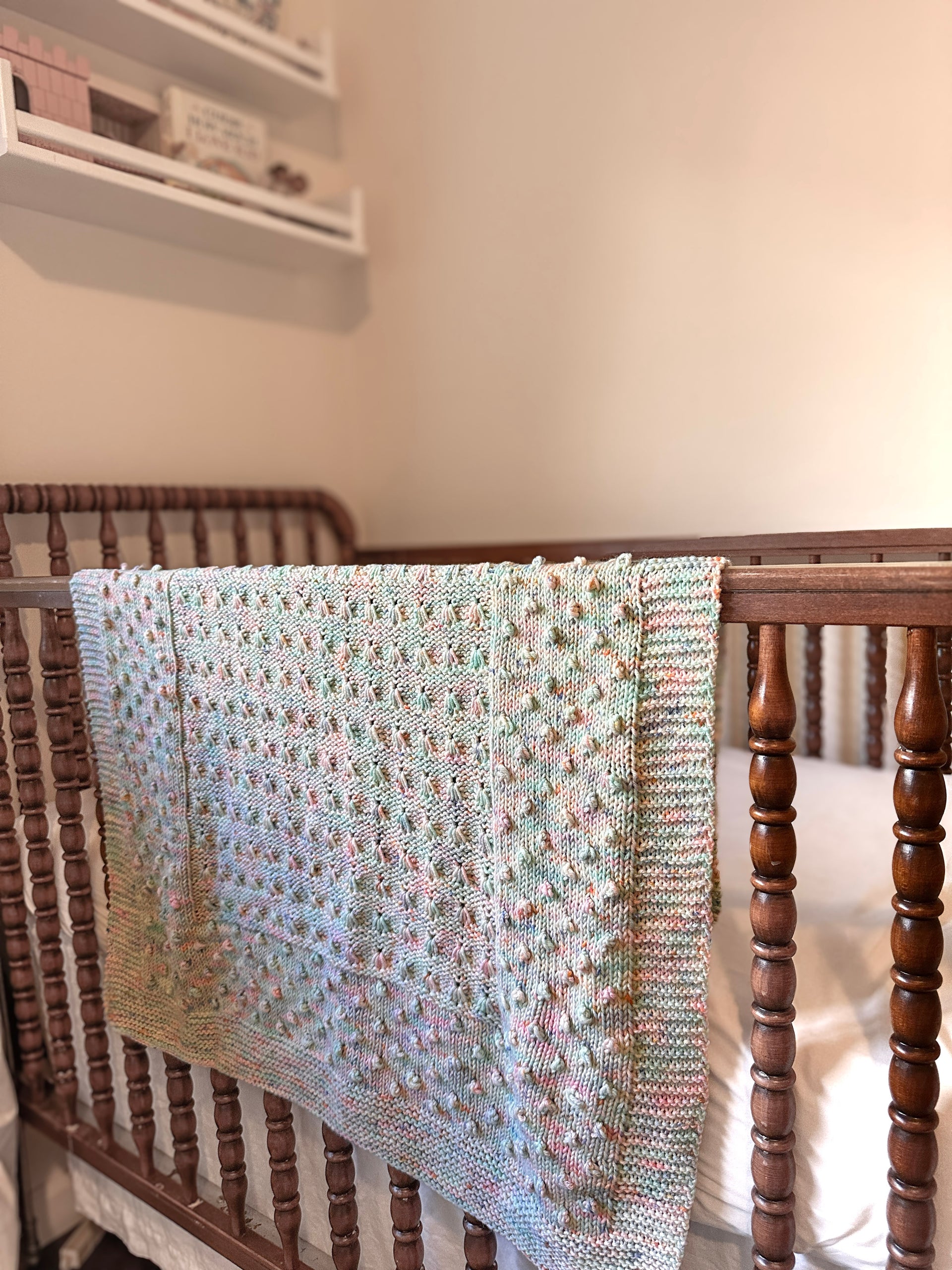 Madelinetosh Tosh Patterns - Fairy Lights Blanket - PDF Download
