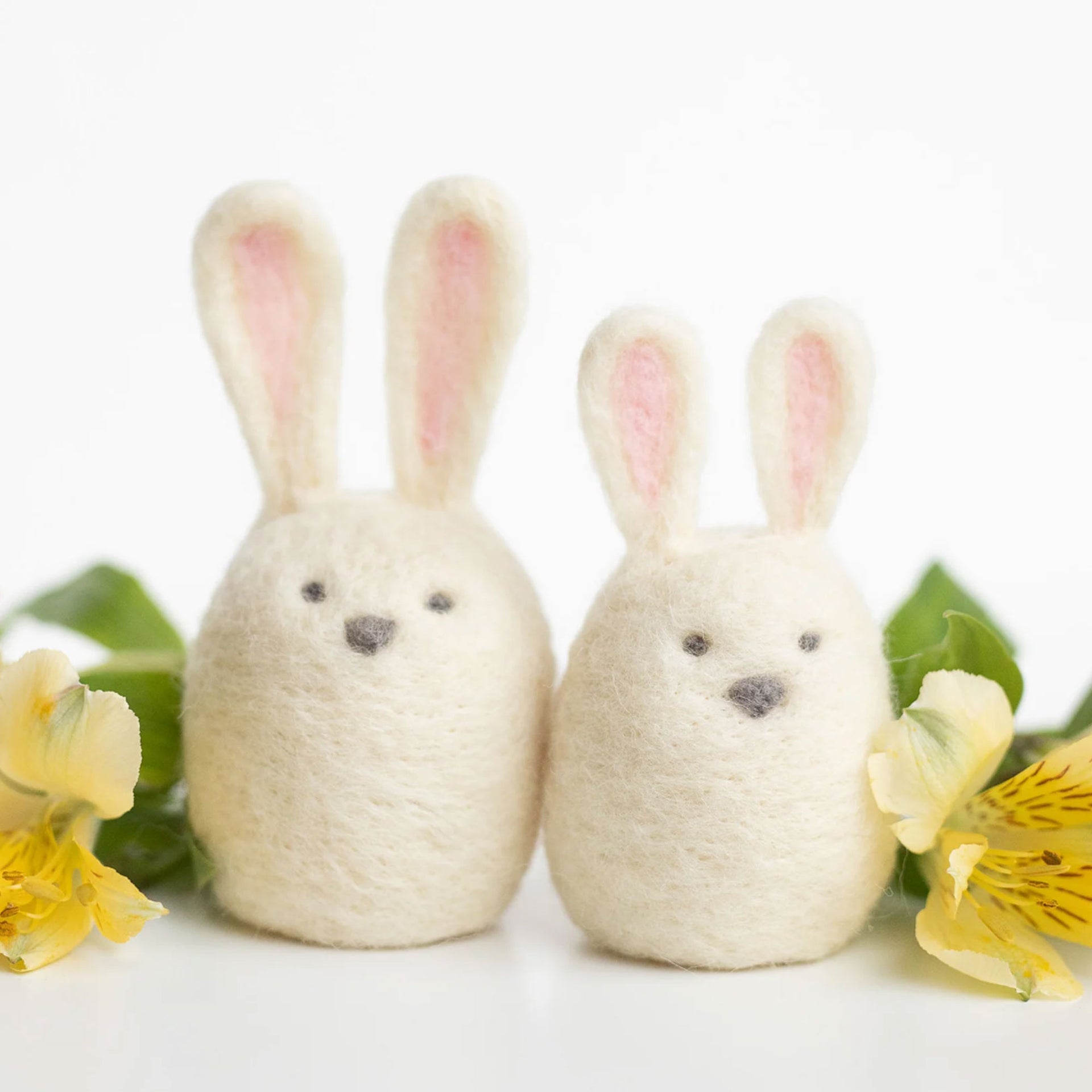 Felted Sky Sculpting With Wool Needle Felting Kits - Bunny Friends
