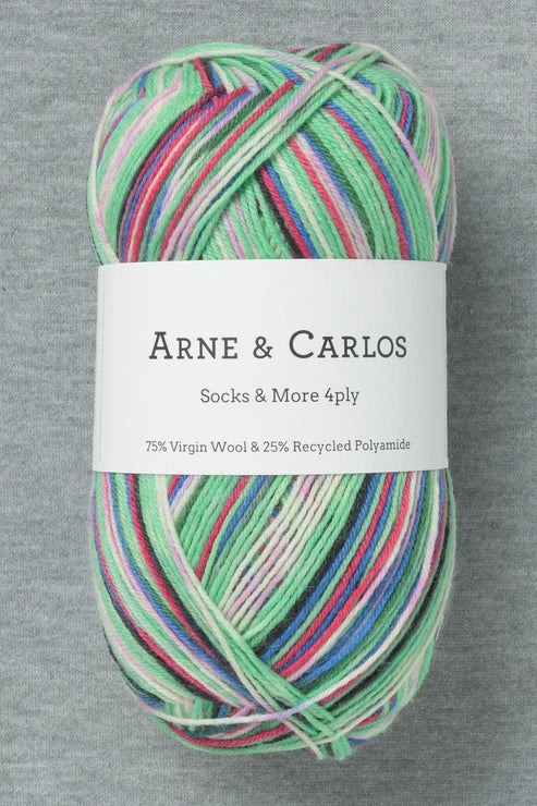 Arne & Carlos Socks & More 4Ply Yarn - Frost Night
