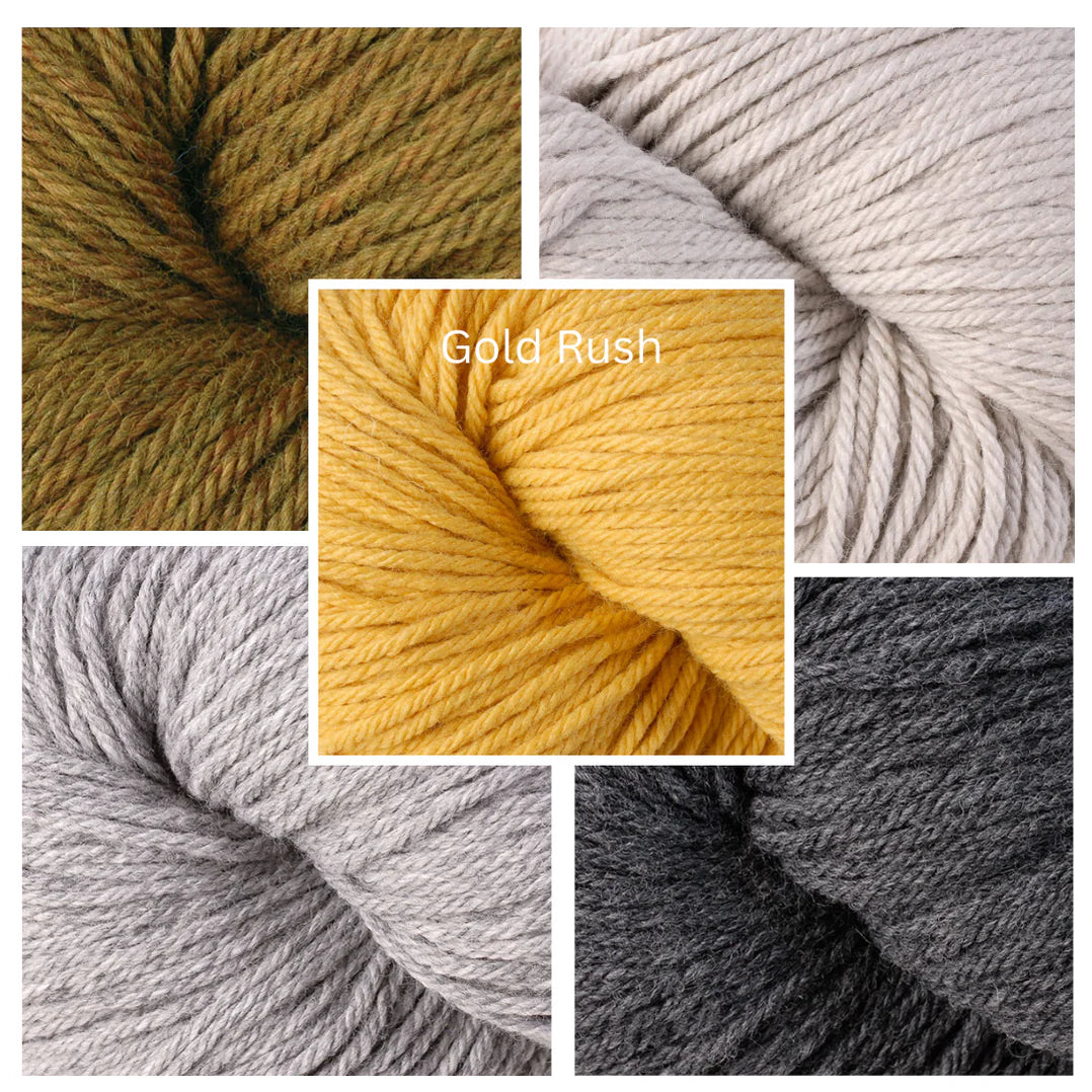 Berroco Year Long Blanket MKAL Kit - Gold Rush
