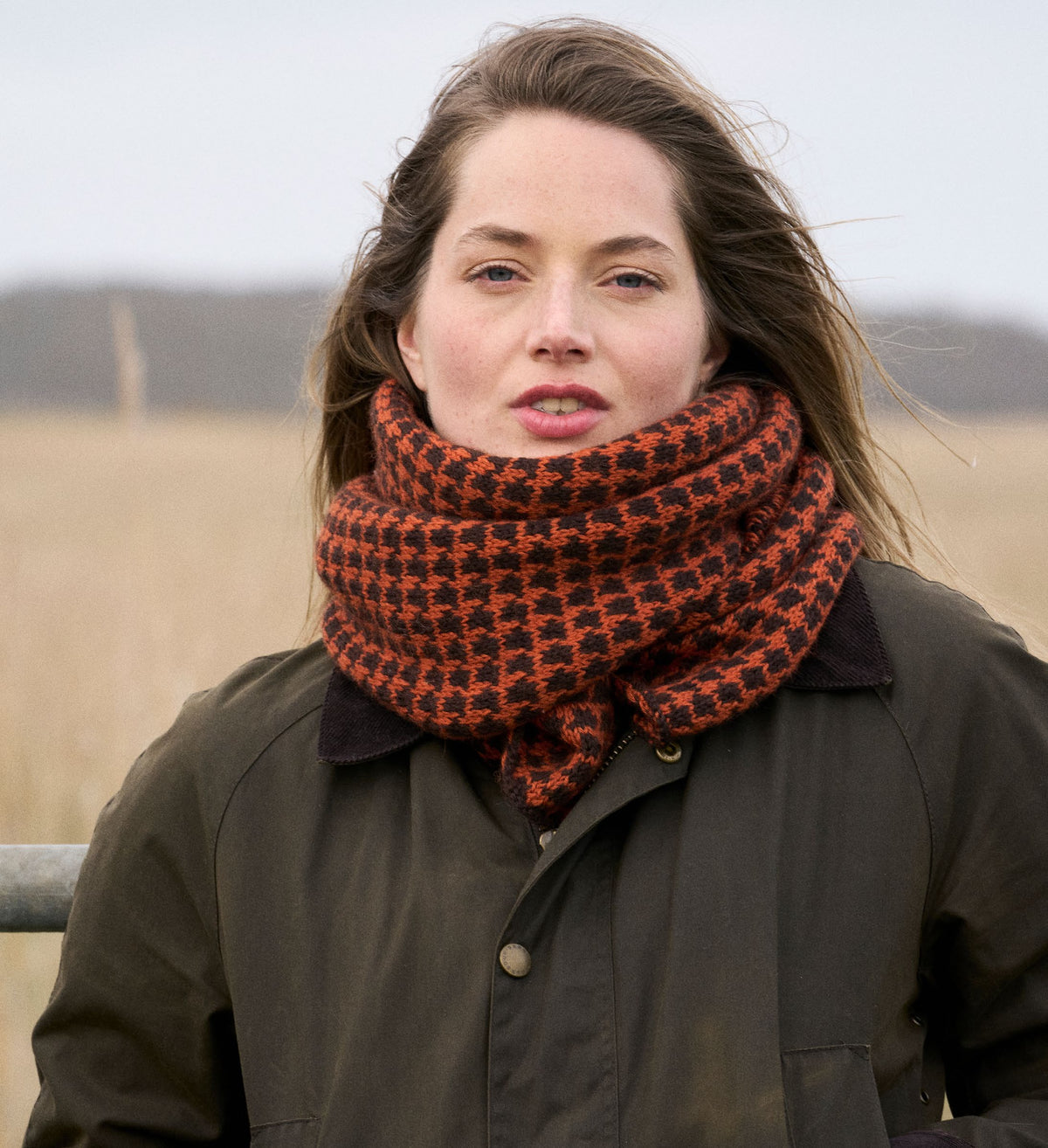 Bramble & Fleece Patterns - Bramble & Fleece Wooltrace DK Ilkley Scarf - PDF Download
