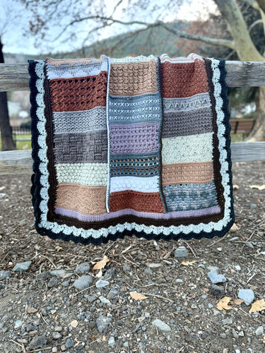 Jimmy Beans Wool 2026 Blanket Club Kits - Knit Picks Brava - Sepia