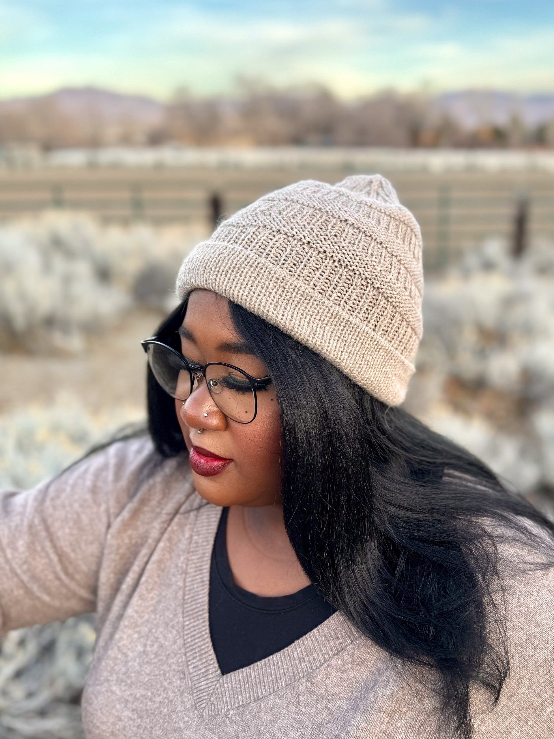 Yarn Citizen Caramel Latte Beanie Kit
