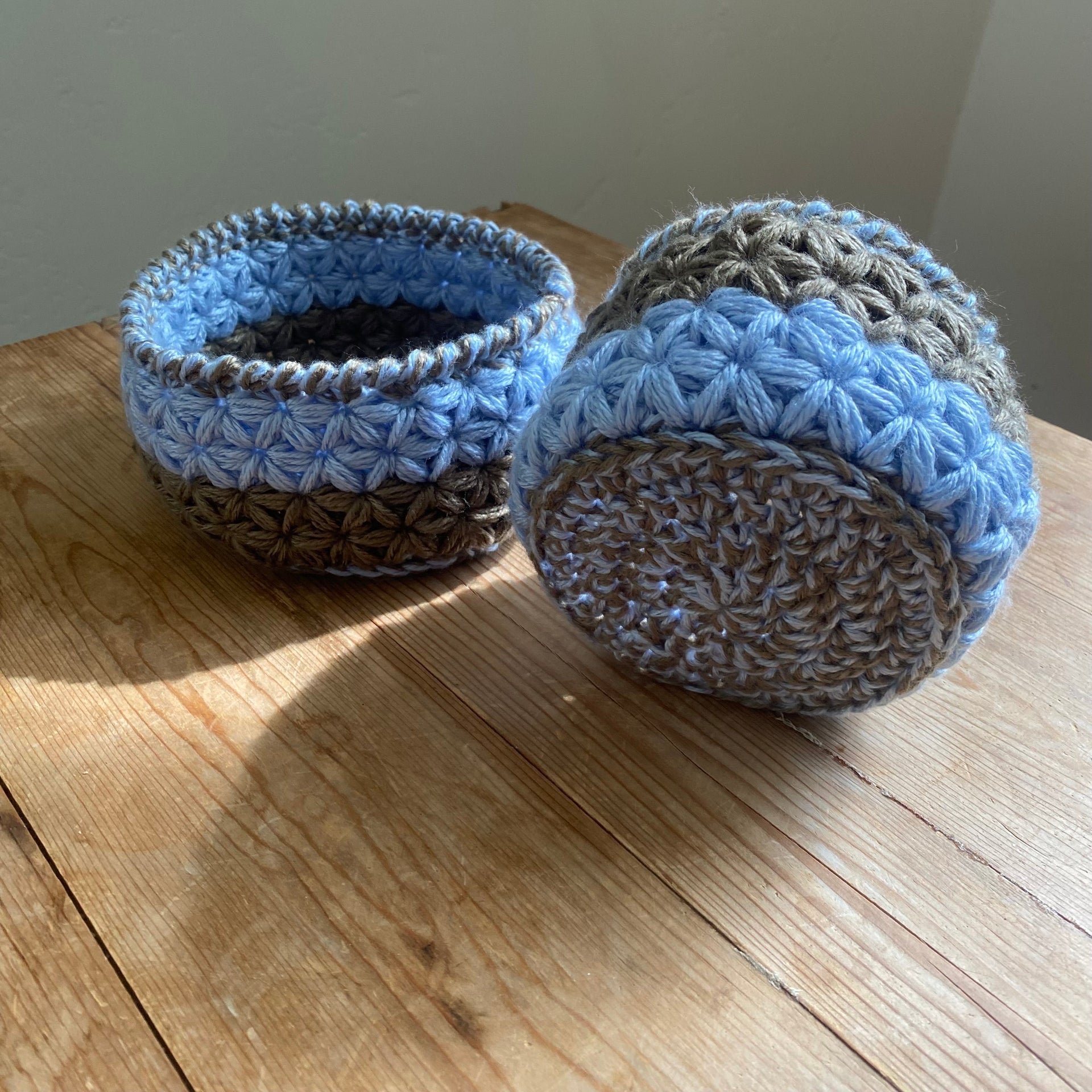 Jimmy Beans Wool Patterns - Blossom Basket - PDF Download
