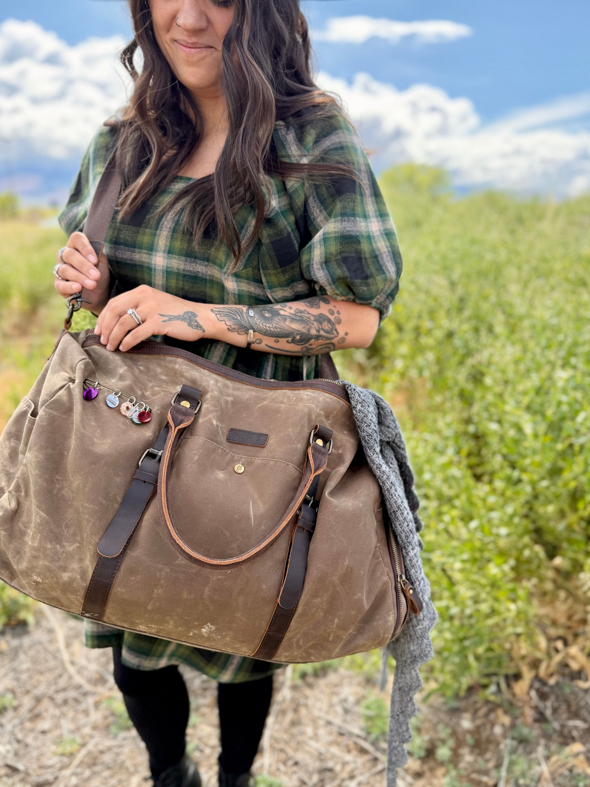 della Q Maker's Weekender Bag - Napa Valley Retreat Exclusive
