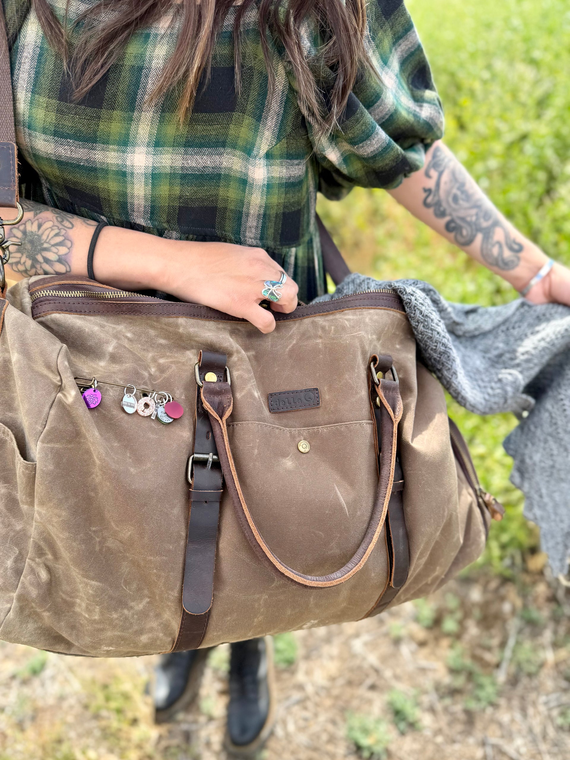 della Q Maker's Weekender Bag - Napa Valley Retreat Exclusive
