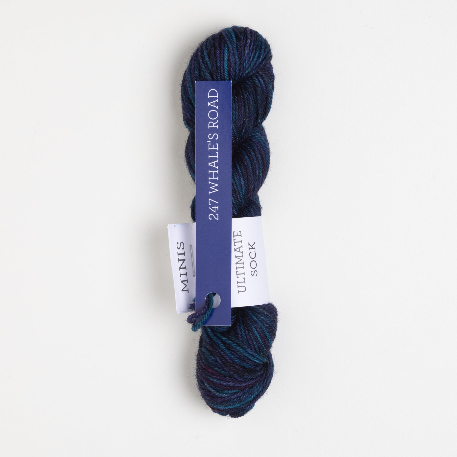Malabrigo Ultimate Sock Mini Yarn - 247 Whale's Road
