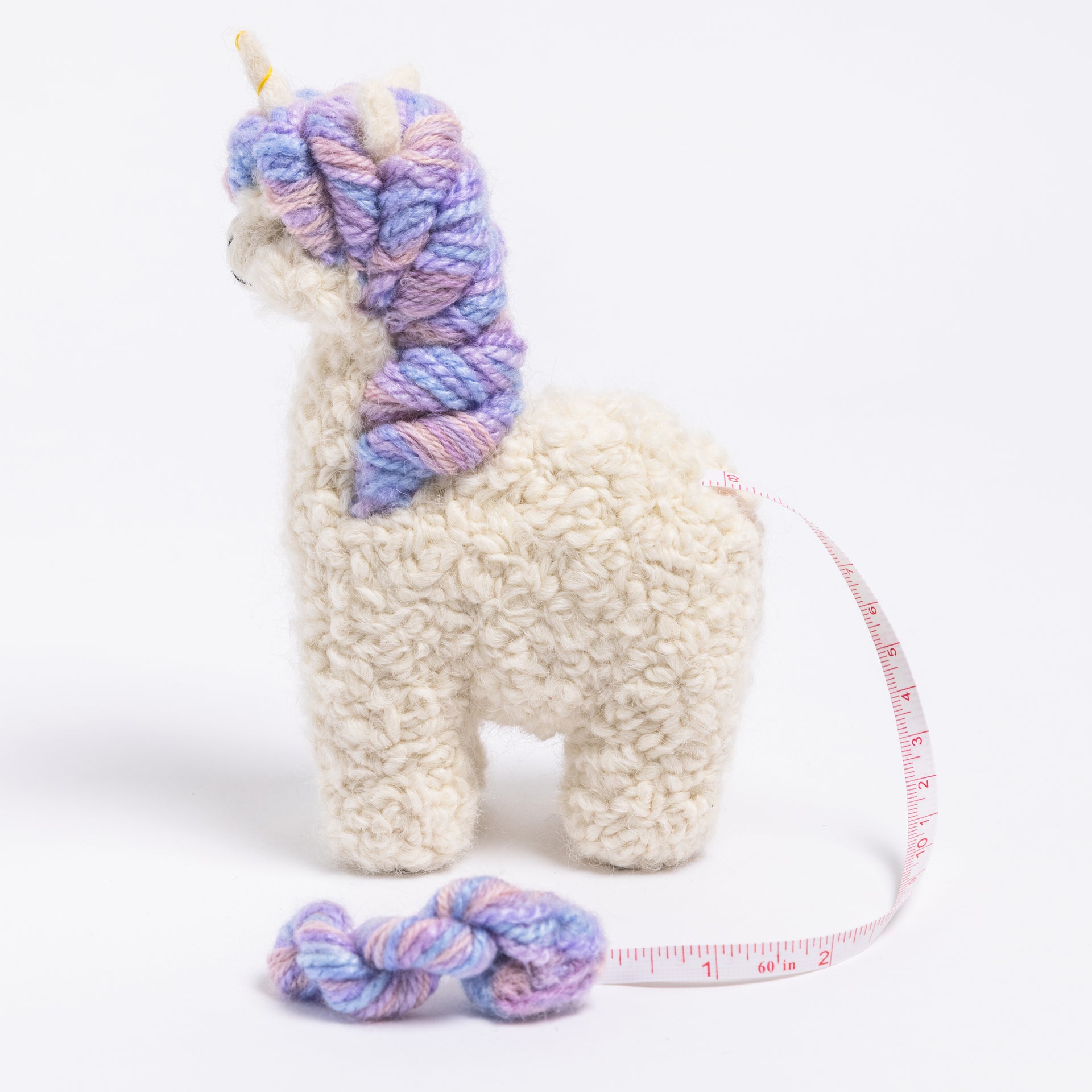 Jimmy Beans Wool Long Tail Unicorn Tape Measure - Uma the Long Tail
