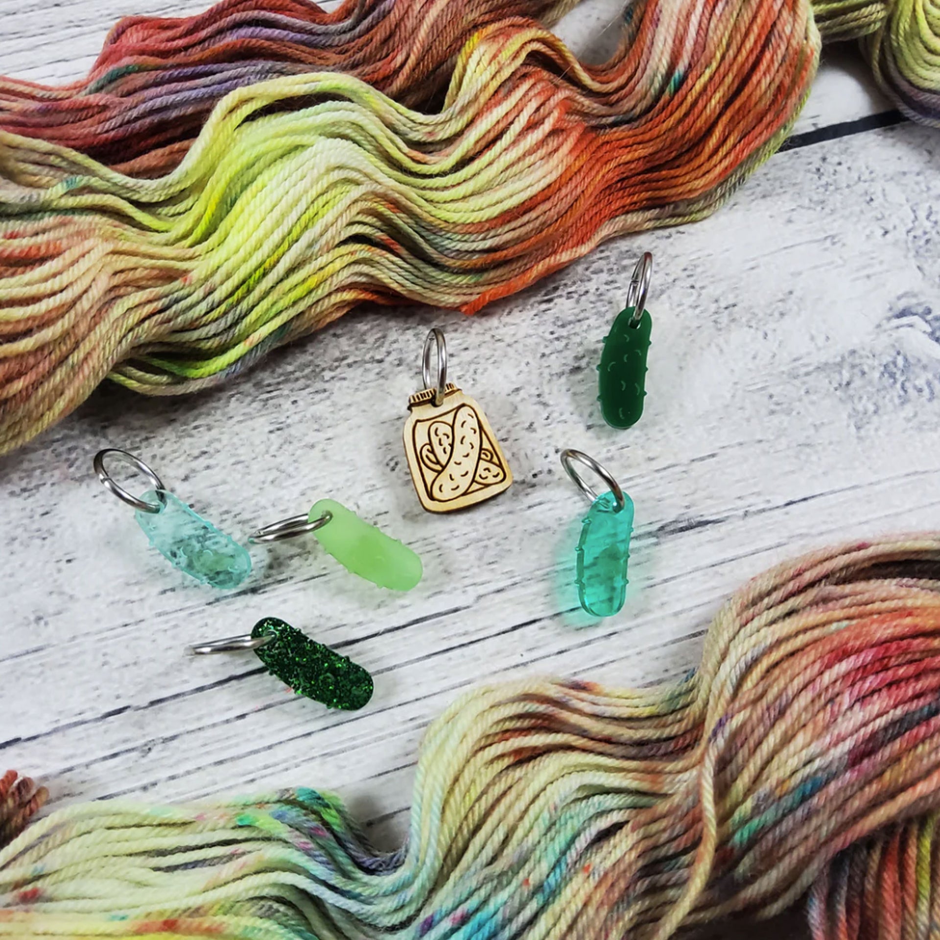 Katrinkles Stitch Markers - Pickles
