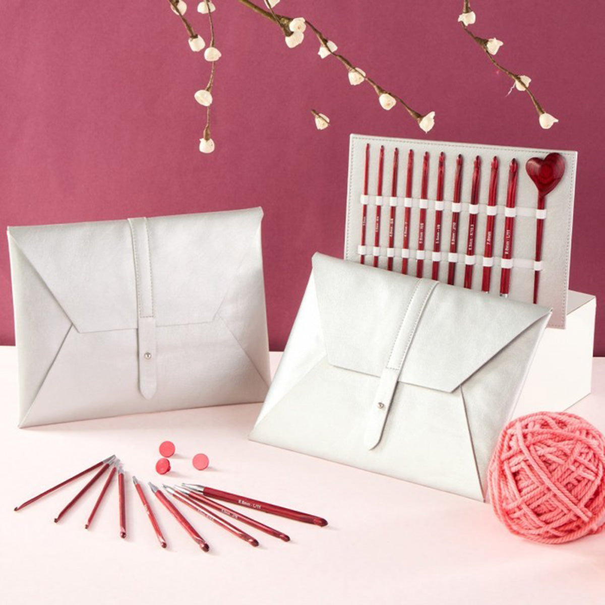 KnitPro Amore Tunisian Crochet Hook Set Needles - 2024 Holiday