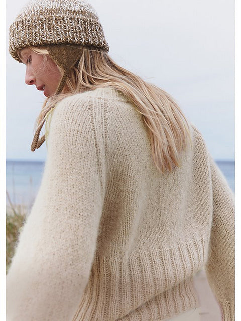 Lana Grossa Nordic Knits 2 Patterns - 14 Top Down Pullover - PDF Download

