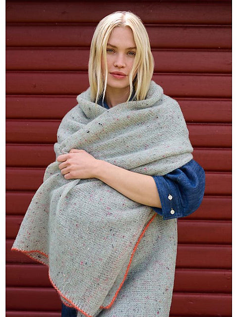 Lana Grossa Nordic Knits 3 Patterns - 13 Shawl - PDF Download
