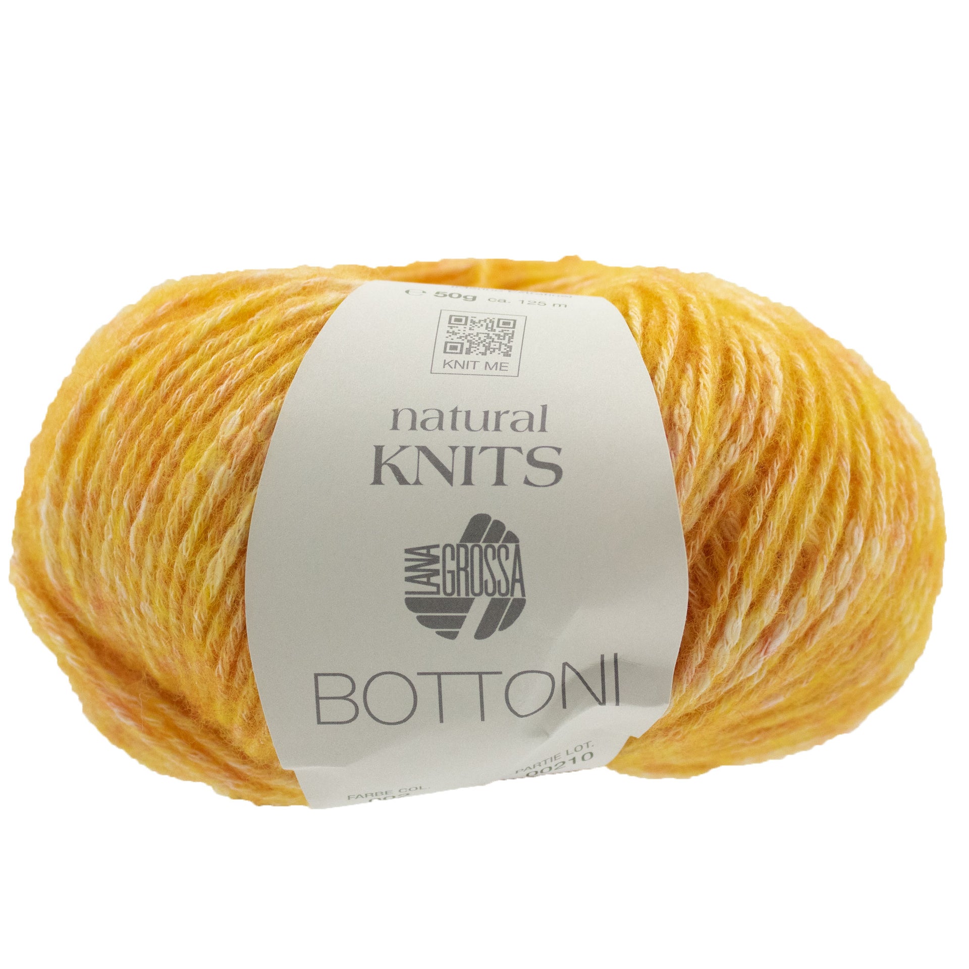 Lana Grossa Bottoni Yarn - 02 Yellow
