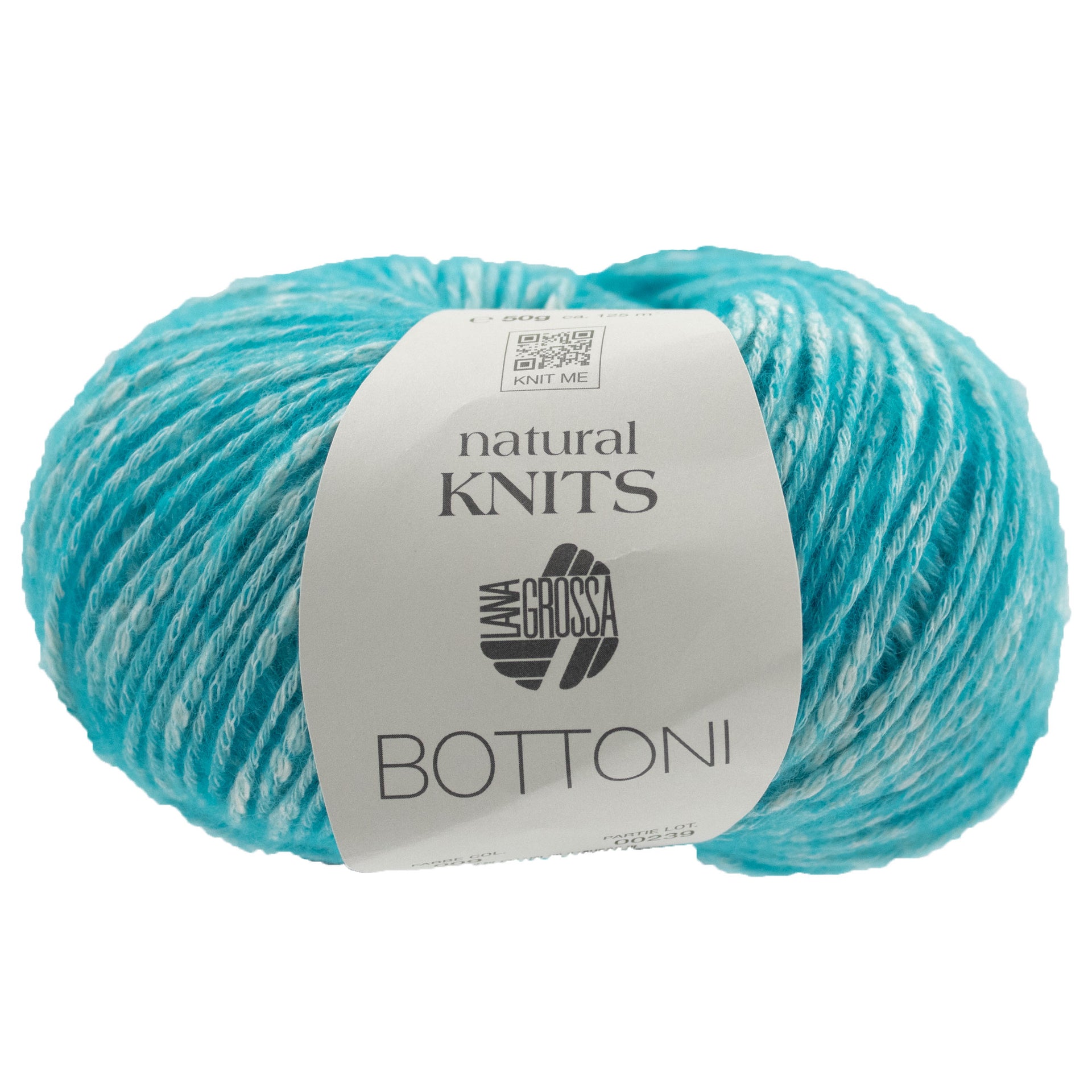 Lana Grossa Bottoni Yarn - 09 Turquoise

