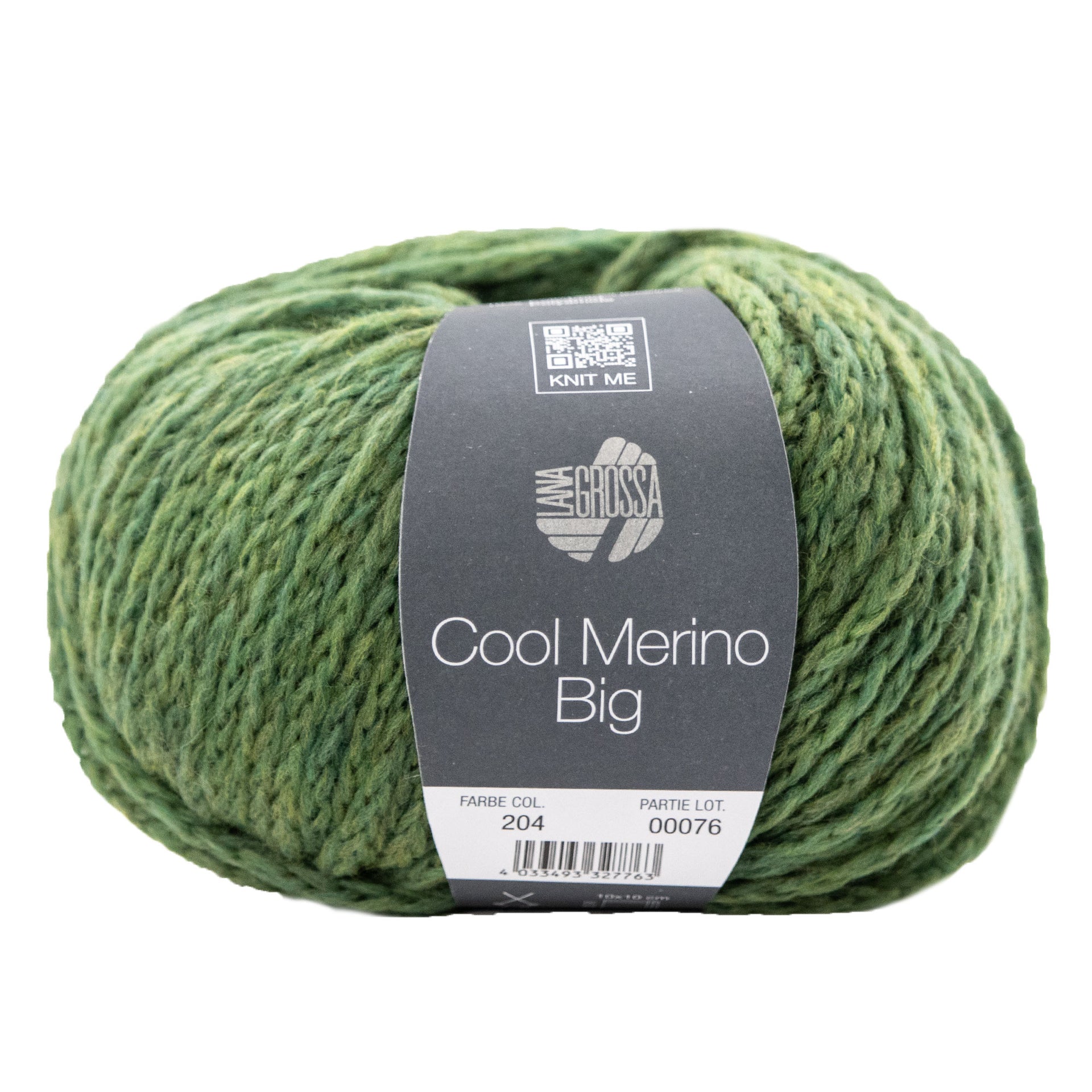 Lana Grossa Cool Merino Big Yarn - 204 Green

