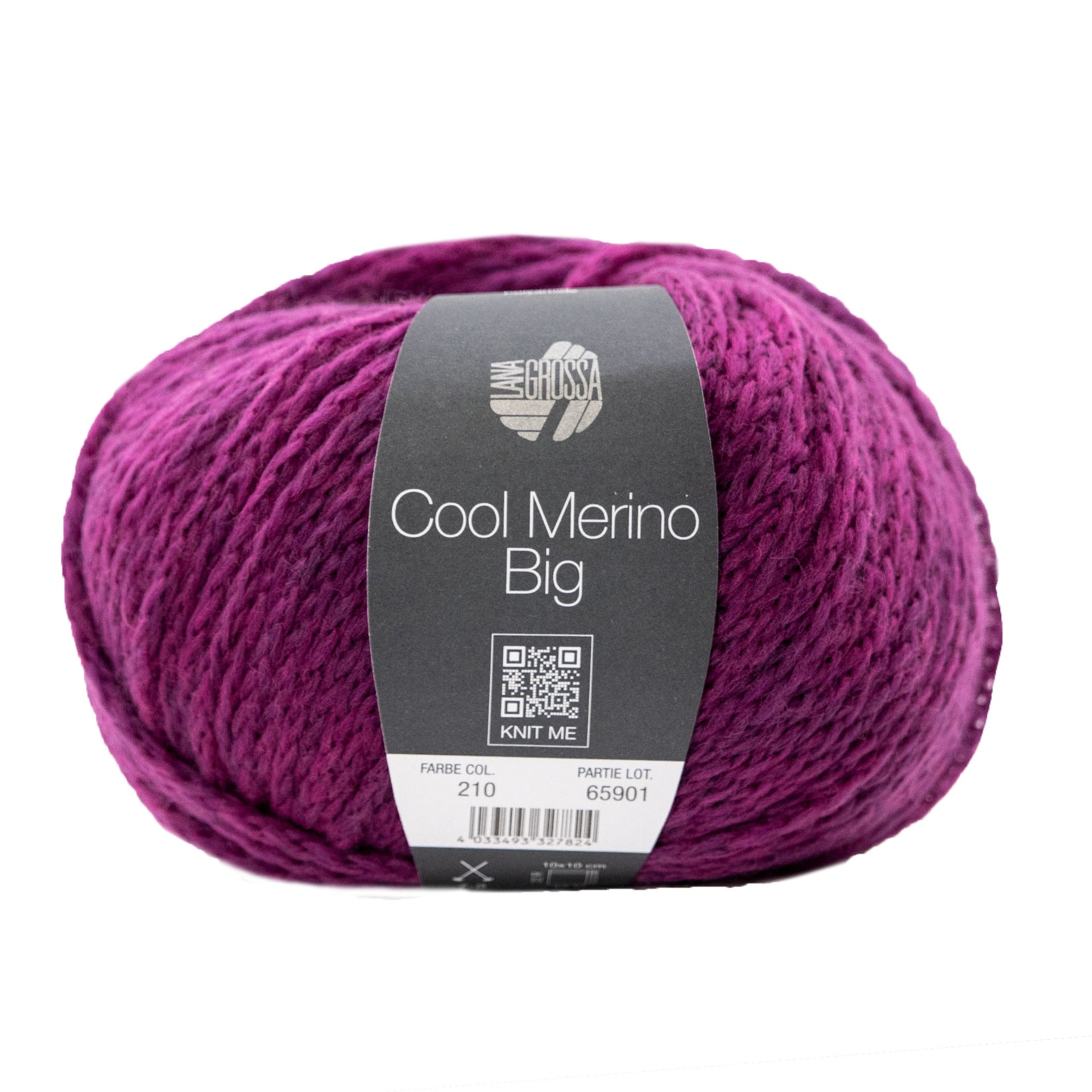 Lana Grossa Cool Merino Big Yarn - 210 Fuchsia
