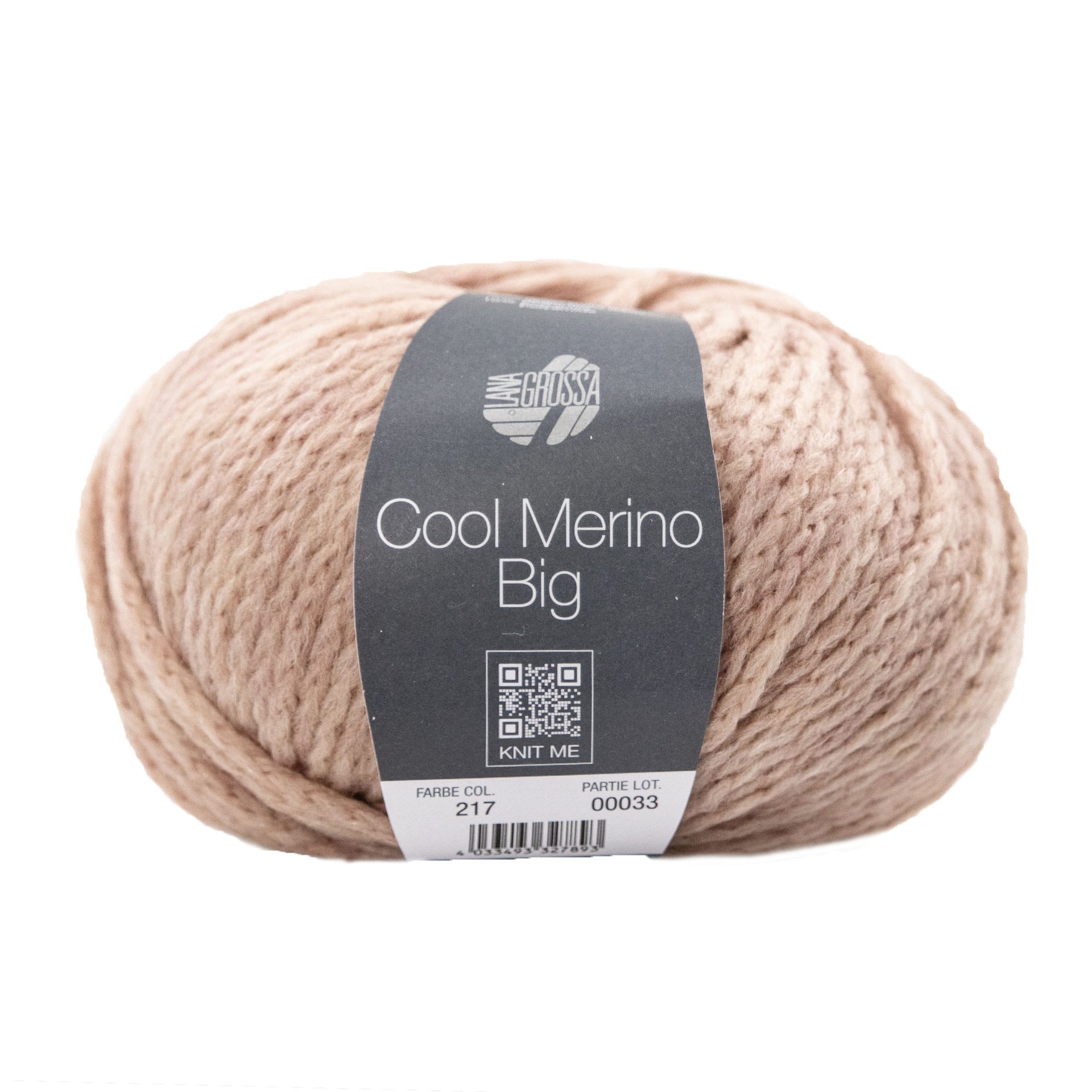 Lana Grossa Cool Merino Big Yarn - 217 Light Rosewood
