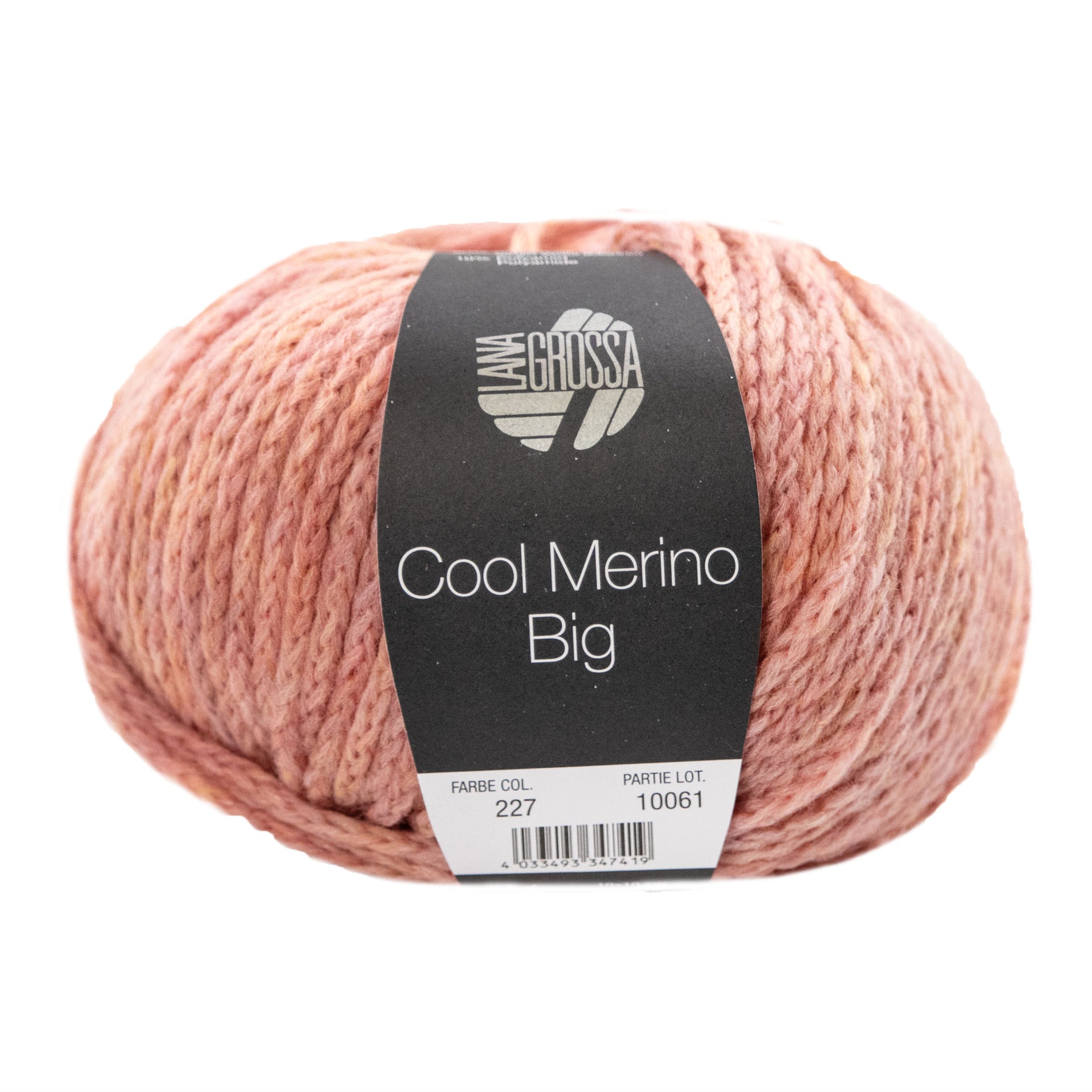 Lana Grossa Cool Merino Big Yarn - 227 Antique Pink
