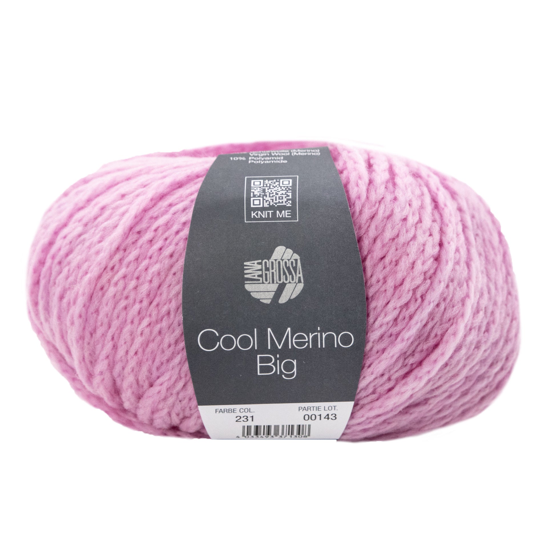 Lana Grossa Cool Merino Big Yarn - 231 Rose
