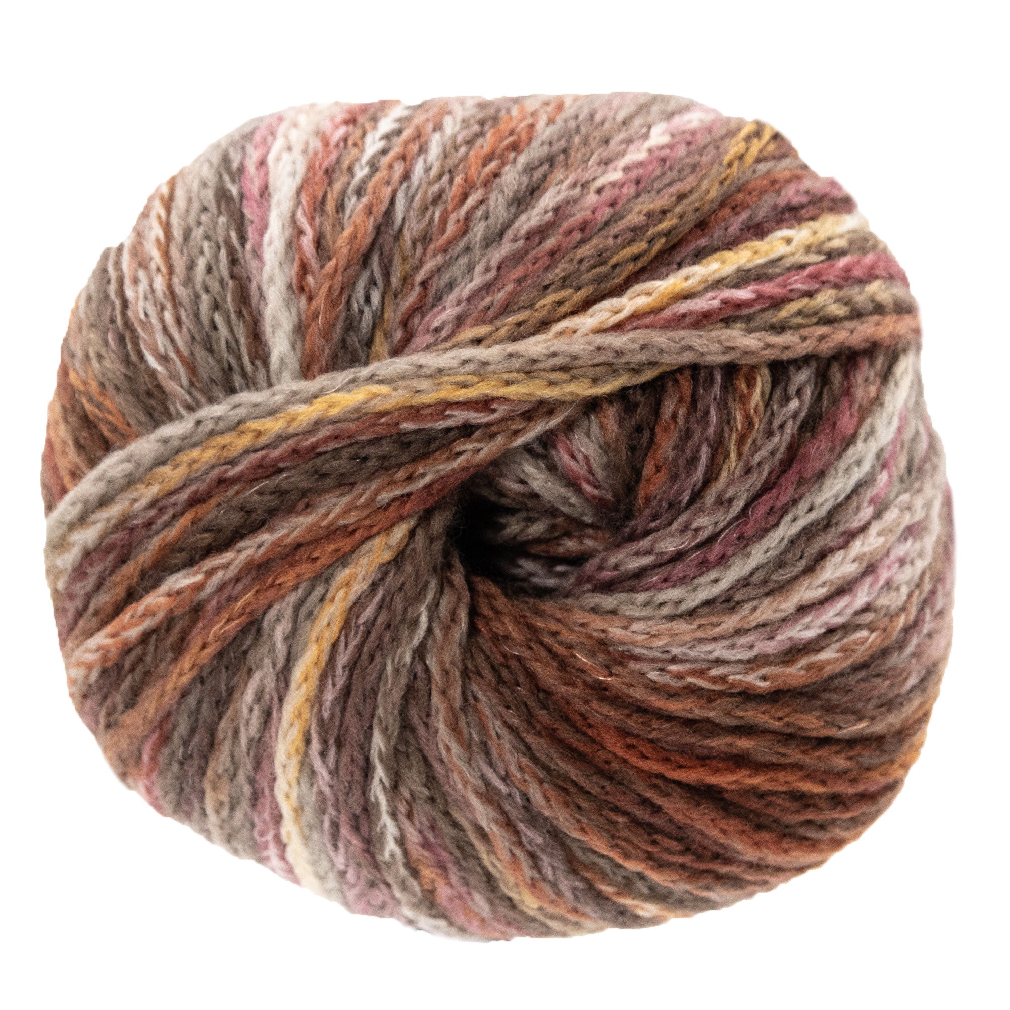 Lana Grossa Cool Merino Big Color Yarn - 402 Red/Yellow/Mint/Brown