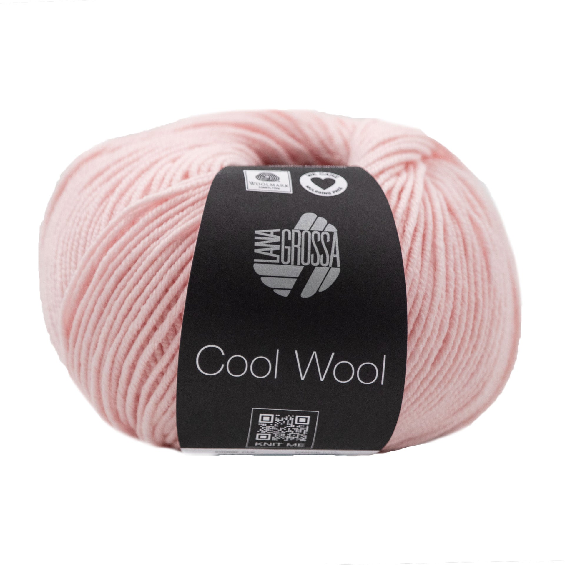 Lana Grossa Cool Wool Yarn - 0477 Soft Pink
