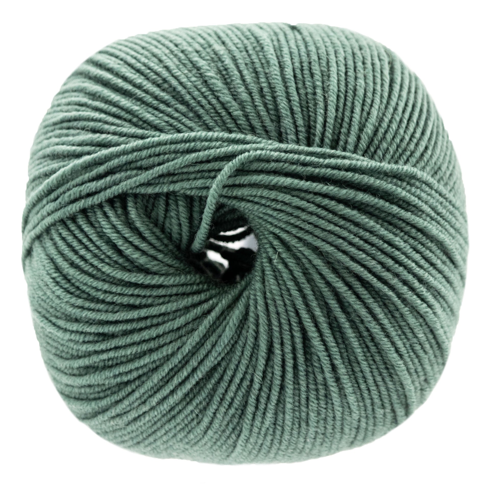Lana Grossa Cool Wool Yarn - 2021 Dark Grey Green
