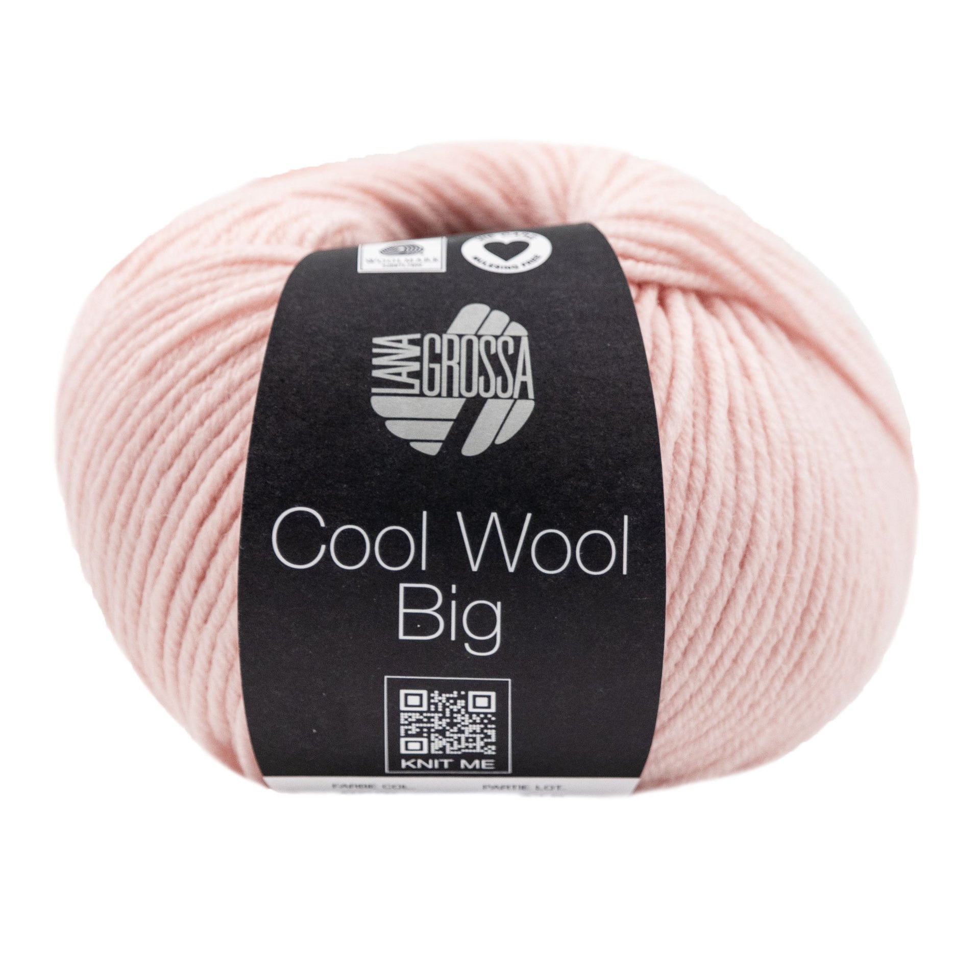 Lana Grossa Cool Wool Big Yarn - 0605 Soft Pink
