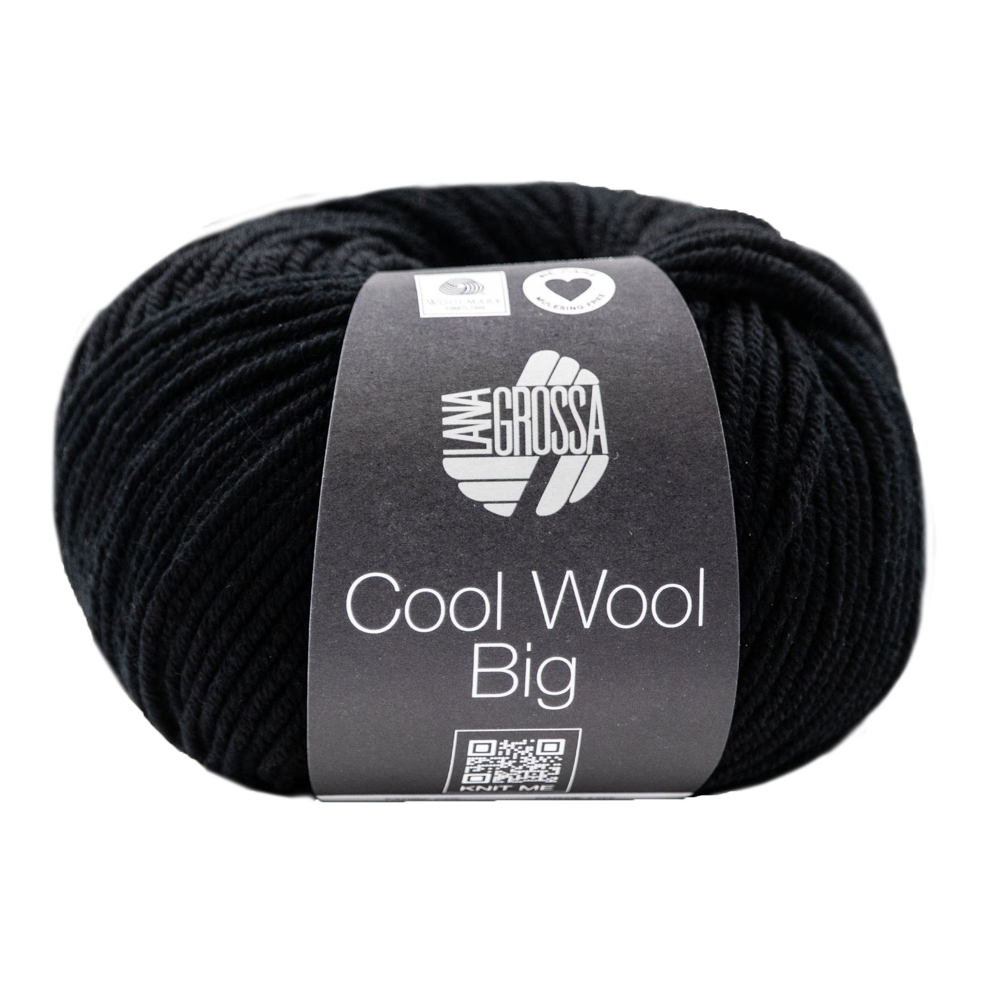 Lana Grossa Cool Wool Big Yarn - 0627 Black
