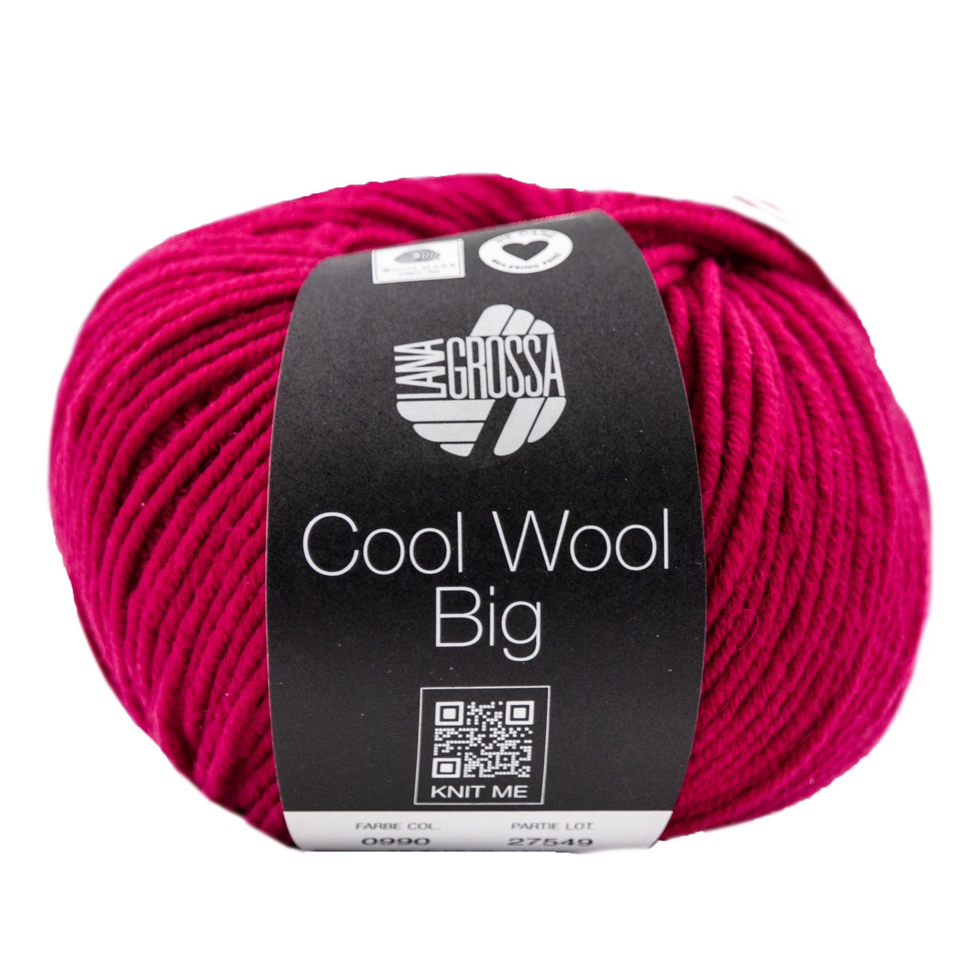 Lana Grossa Cool Wool Big Yarn - 0990 Crimson
