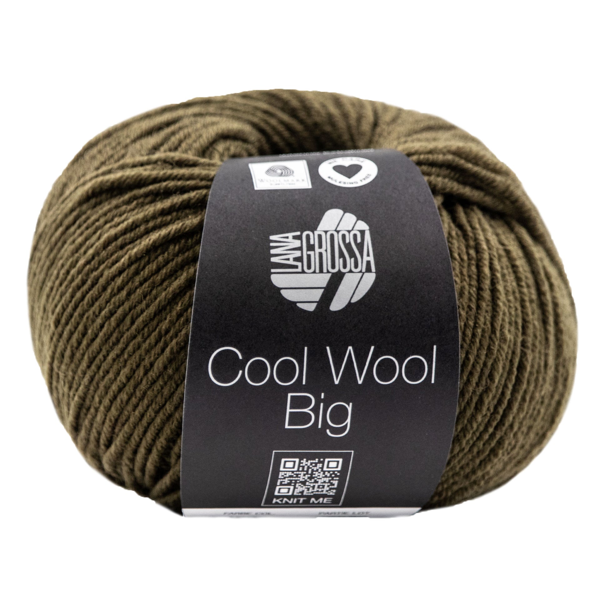 Lana Grossa Cool Wool Big Yarn - 1005 Dark Olive
