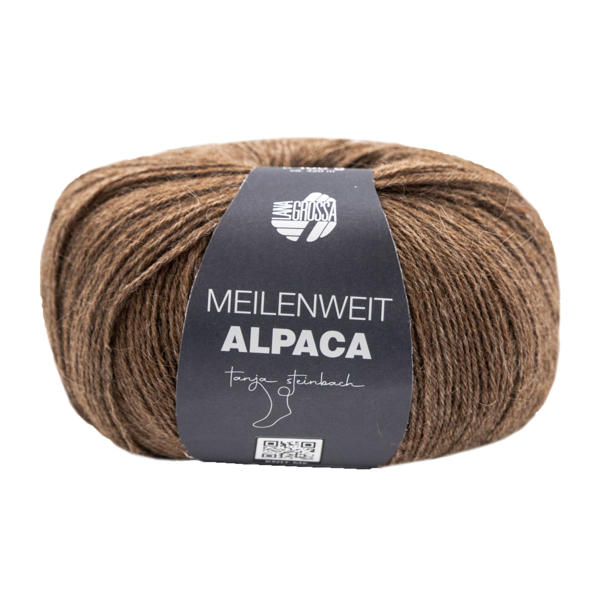 Lana Grossa Meilenweit Alpaca Yarn - 2005 Nougat
