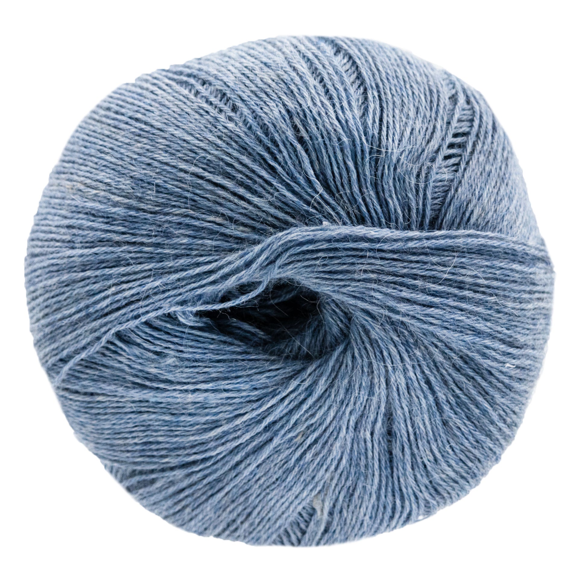 Lana Grossa Meilenweit Alpaca Yarn - 2011 Grey Blue
